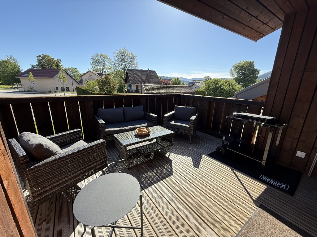 Balcon du gîte